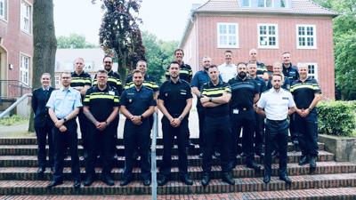 Colleagues of the Netherlands Police Academy and German Police University 